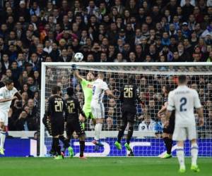 Real Madrid y Napoli están jugando en el Santiago Bernabéu (Foto: Agencias/AFP / Deportes EL HERALDO)