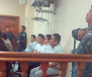 Juicio contra cinco de los detenidos, cuatro de ellos recibieron sentencia condenatoria.