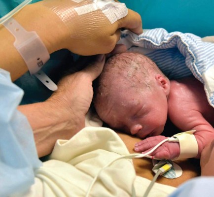 El bebé nació en el hospital de la Universidad de Gothenburg. (Foto: AFP)