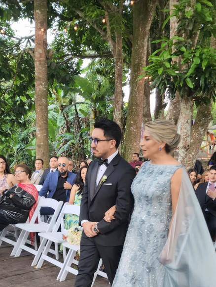 Lo que no se vio de la lujosa boda de Hannah Ponce en Copán