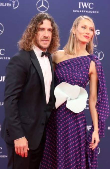 FOTOS: Fútbol, amor y elegancia en la alfombra de los Premios Mundiales de Deportes Laureus 2019