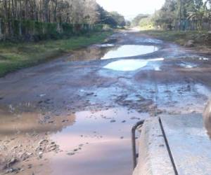 La carretera hacia el Taladro, La Isla y Voluntades Unidas ha quedado olvidada por el gobierno central y municipal.