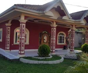 Esta vivienda fue asegurada en la aldea Cayo Sierra en Tocoa, Colón.