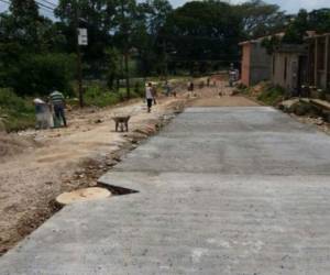 Los trabajos tendrán una duración de unas dos semanas y luego esperar alrededor de dos meses para que el concreto endure y pueda ser habilitado. (Foto: El Heraldo Honduras/ Noticias de Honduras)