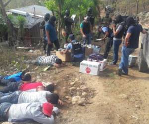 Unas 200 libras de supuesta marihuana fueron incautada (Foto: DPI/ El Heraldo Honduras/ Noticias de Honduras)