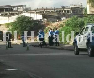 El cadáver de un hombre fue hallado este sábado en un sector del barrio Abajo de la capital de Honduras.