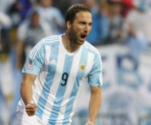 Gonzalo Higuaín es uno de los delanteros de la selección de Argentina (Foto: Agencias / Deportes El Heraldo / El Heraldo Honduras / Noticias de Honduras)