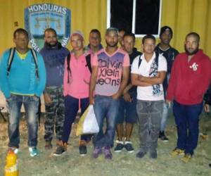 Las personas detenidas pretendían salir del territorio nacional de manera ilegal con destino a la república de Guatemala.