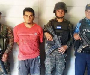 La accion policial fue efectiva en la aldea de Olosingo, municipio de Guarita, Lempira (Foto: El Heraldo Honduras/ Noticias de Honduras)