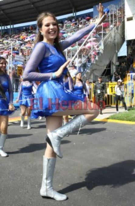 Las palillonas con las sonrisas más encantadoras de los desfiles patrios 2017