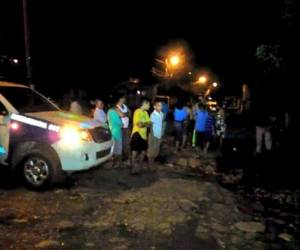El crimen de los dos comerciantes se suscitó el martes a las 7:10 PM en una de las calles de la colonia 11 de Abril de Choloma, zona norte de Honduras.