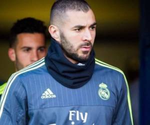 Imagen del jugador Benzema.