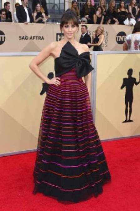 Colorida alfombra roja de los ﻿SAG Awards 2018