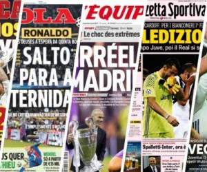 El triunfo del Real Madrid en la final de la Champions League ante la Juventis acaparó las portadas de los medios deportivos (Foto: Twitter)