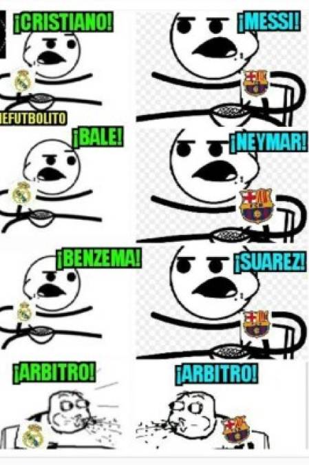 ¡Llegaron los memes! Burlas tras gane de último minuto del Barcelona al Real Madrid