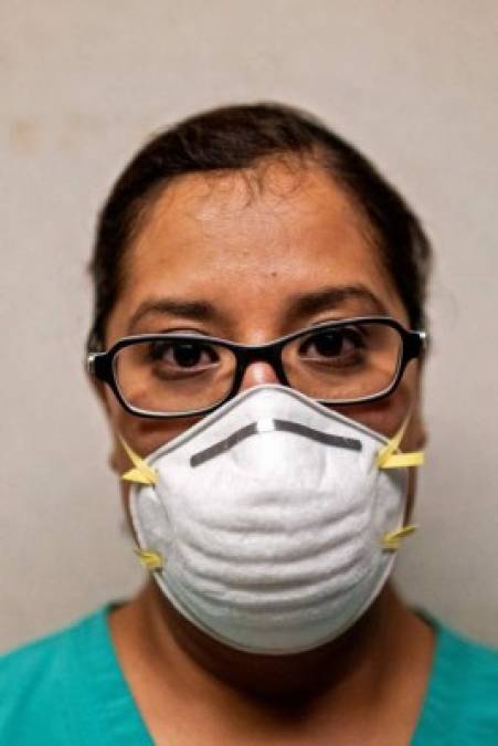 Rostros heridos y enrojecidos: las marcas del personal sanitario en México (FOTOS)  