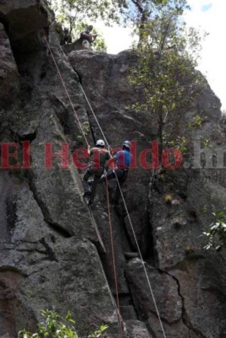 Senderismo y rapel en una hora: Así es la ruta más extrema en el Distrito Central (FOTOS)