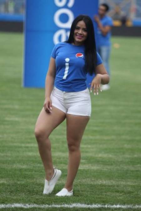 Fotos: La belleza dijo presente en la semifinal Motagua-Real España