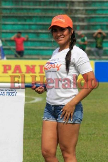Hermosas catrachas adornaron la jornada 18 del Clausura en Honduras