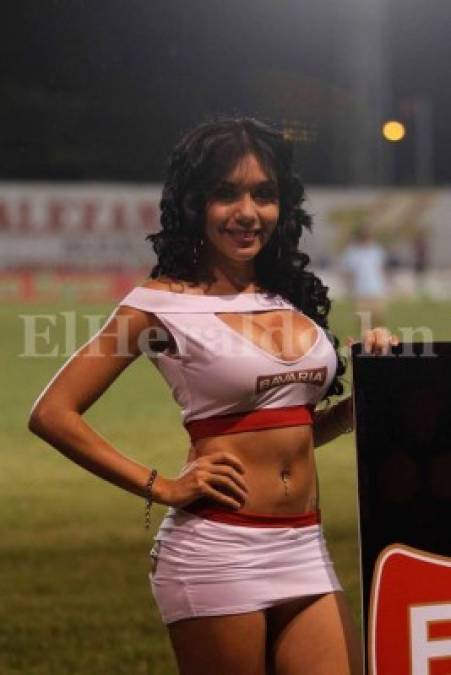 Las bellas chicas que levantan suspiros en jornada 4 de la Liga de Honduras