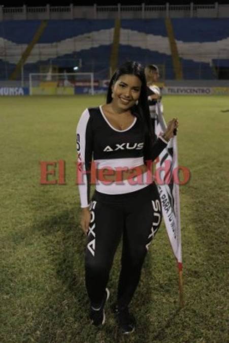 Bellezas que adornan los estadios en los partidos de la jornada 8 de la Liga Nacional