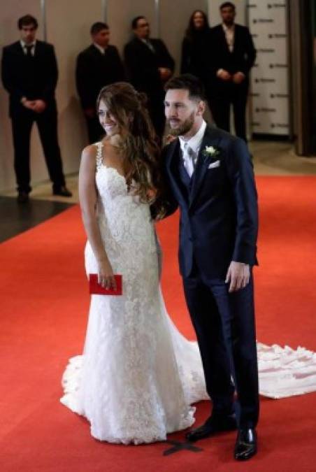 Boda Messi y Antonella: La gran entrada de los novios