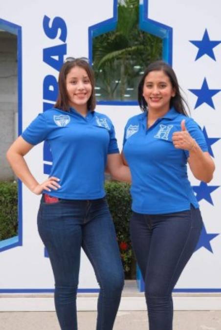 Las bellezas que engalanaron el Olímpico en el duelo entre Honduras y Estados Unidos