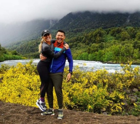 Así fue la propuesta de matrimonio del futbolista hondureño Roger Espinoza a su novia estadounidense (FOTOS)