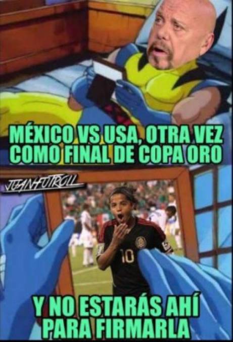 ¡A reír! Los mejores memes que dejó la conquista de México en la Copa Oro ante Estados Unidos