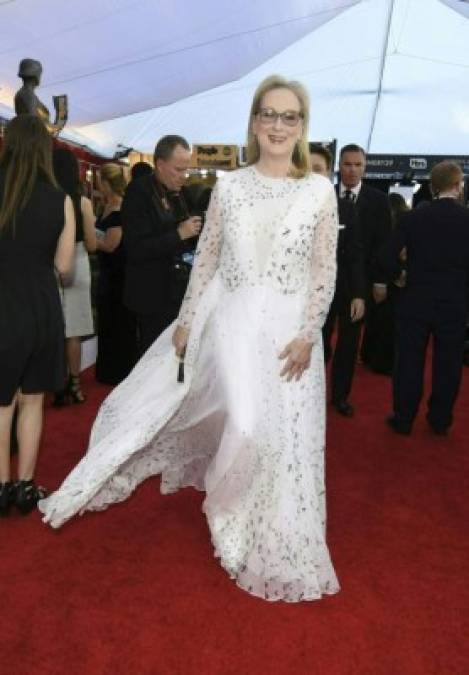 Así lucieron estas luminarias de Hollywood en la alfombra roja de los SAG Awards 2017