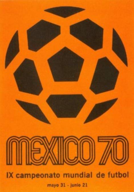 Así son los posters de los Mundiales de Fútbol a través de la historia
