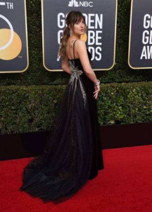 FOTOS: Así llegaron vestidas tus famosas favoritas a los Globos de Oro 2018