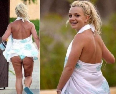 Durante su depresión Britney Spears sufrió un exagerado aumento de peso, pero no le impidió presumir su cuerpo a las cámaras.