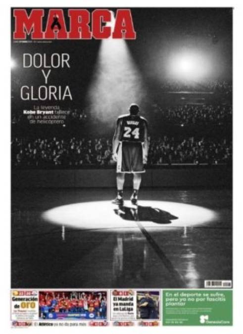 Leyenda, inmortal y eterno: emotivas portadas por 'Black Mamba'