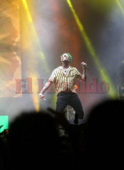 Así fue el concierto de Lary Over, 'El Wason BB' en Honduras (Fotos)