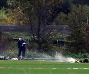 'No podemos identificar mucho sobre la base de lo que queda en el campo. Es básicamente restos calcinados', dijo Sommer.