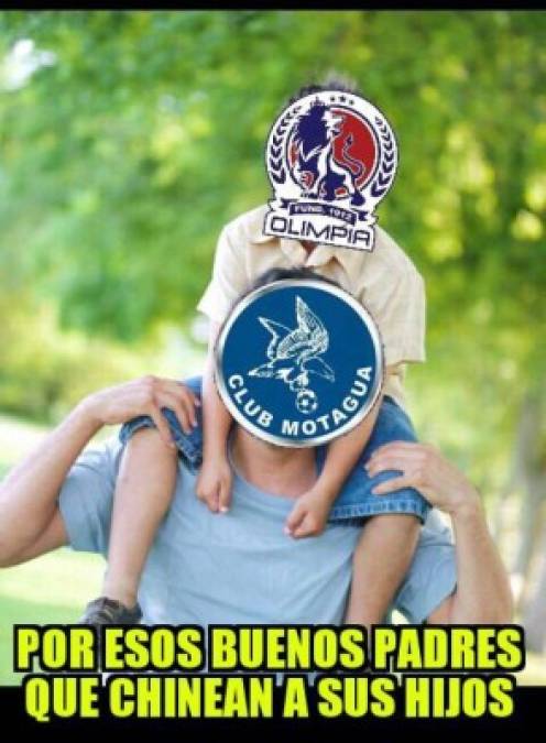 Los mejores memes que dejó el partido entre Olimpia y Motagua