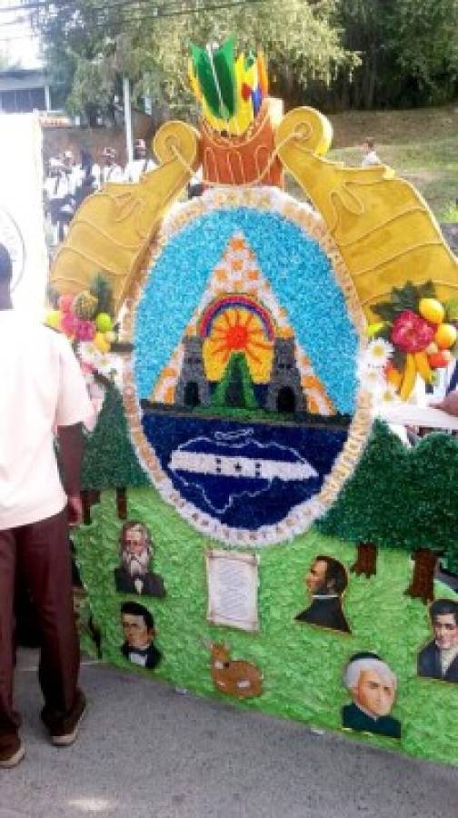 Orgullo patrio en todos los rincones de Honduras