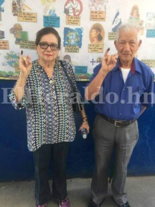 Las curiosidades durante las elecciones primarias en Honduras en fotos