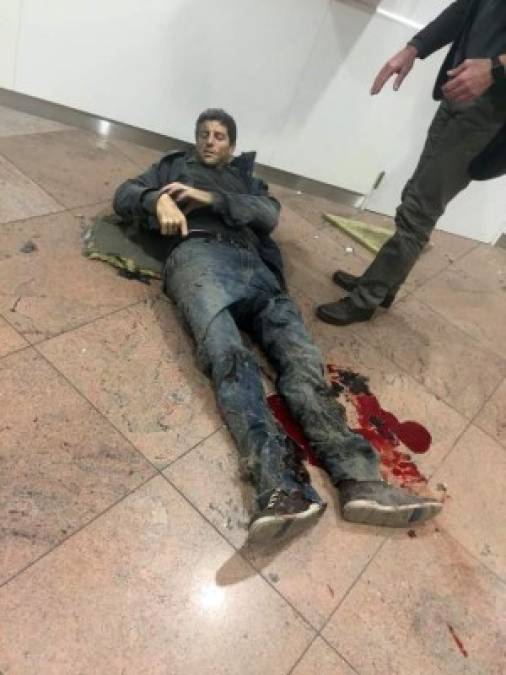 Las fotos del terror que vivió Bruselas