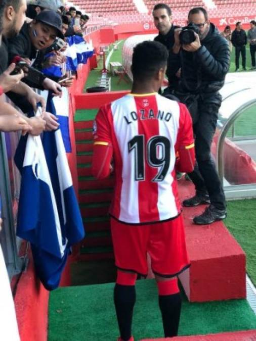 FOTOS: Así fue la presentación oficial del Choco Lozano como jugador del Girona FC