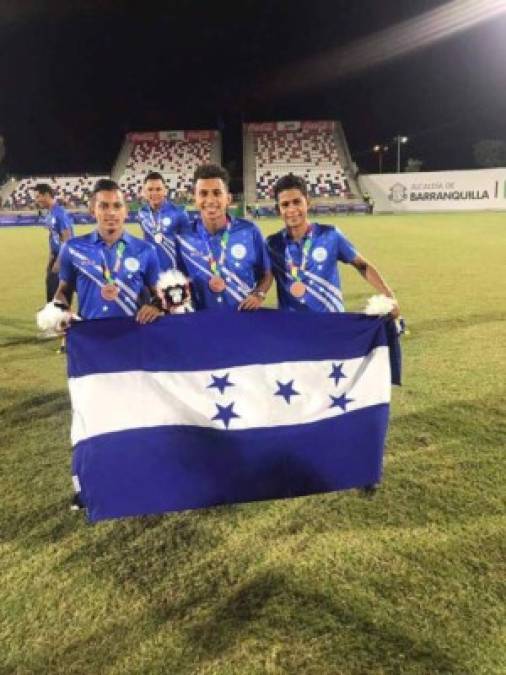 Así celebró Honduras la medalla de bronce en Barranquilla