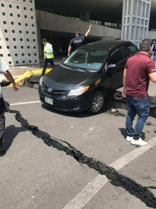 Hondureño comparte dramáticas fotos del sismo de 7.1 en México