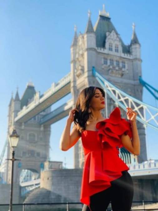 FOTOS: Grissel Romero, la Miss Honduras Mundo 2019 que deslumbra Londres