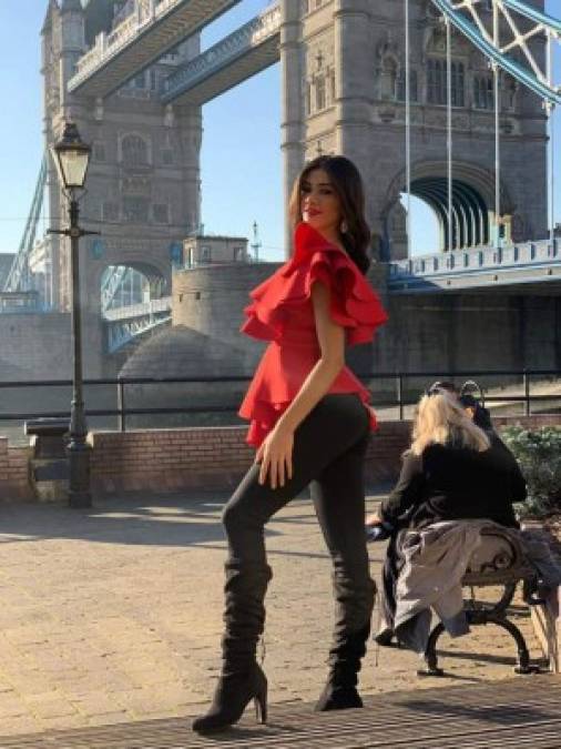 FOTOS: Grissel Romero, la Miss Honduras Mundo 2019 que deslumbra Londres