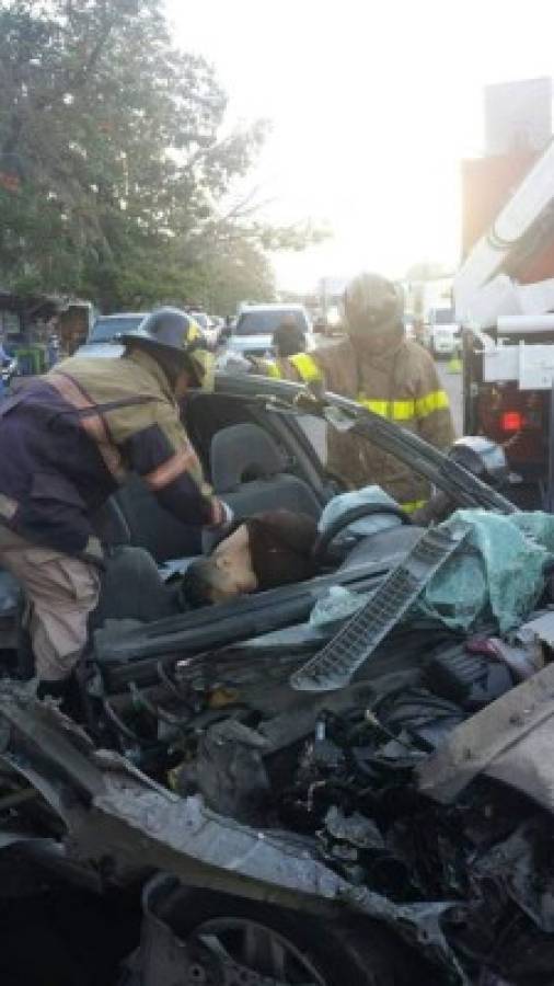 Un muerto y heridos en dos fatales accidentes en Honduras