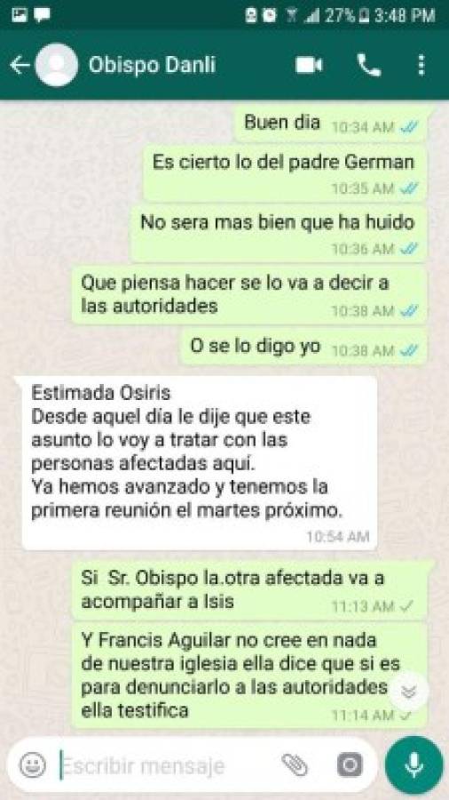 Los chats que delatarían al padre German Flores, acusado de violación: 'Sabemos lo que le hizo a las niñas'