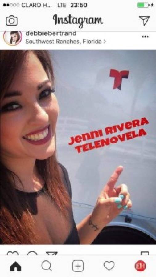 Debbie Bertrand participará en telenovela en honor a Jenni Rivera