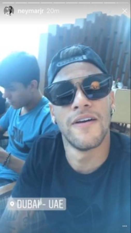 Neymar se fotografía en el aeropuerto de Dubai tras su paso por Shanghai, ¿vuelve al Barcelona?