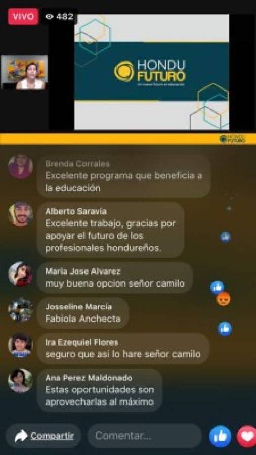 Gran interés despertó entre los jóvenes hondureños el lanzamiento de programa de becas.